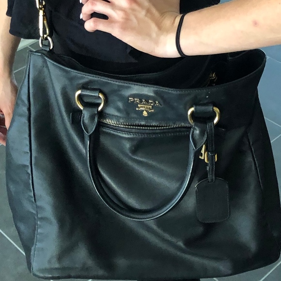 Prada Soft Calf Timeless Handbag - Picture 1 of 3